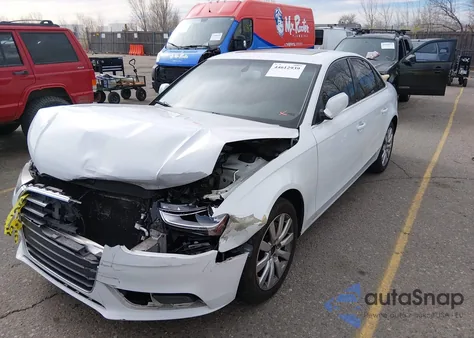 2013 Audi A4 2.0T Premium из США, поврежденный, VIN WAUAFAFL8DA124380
